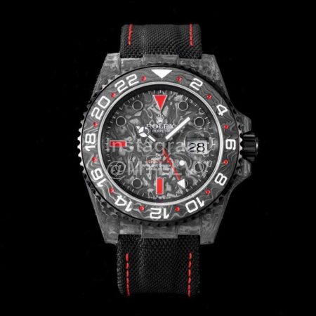 Rolex Soft Strap Multifunctional Watch Red