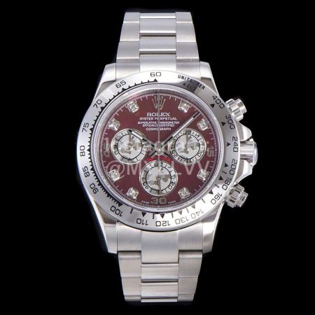 Rolex Steel Strap Luminous Multifunctional Watch Silver