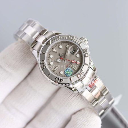 Rolex Uu Factory 29mm Dial Steel Strap Watch Silver