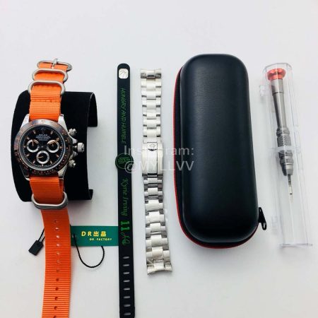 Rolex Dr Factory 40mm Dial Sapphire Crystal Watch Orange