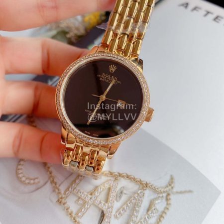 Rolex New Sapphire Scratch Resistant Glass Watch For Women